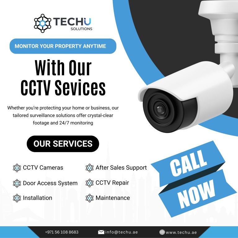 Security Camera Installation in Dubai: Protect What Matters Most
