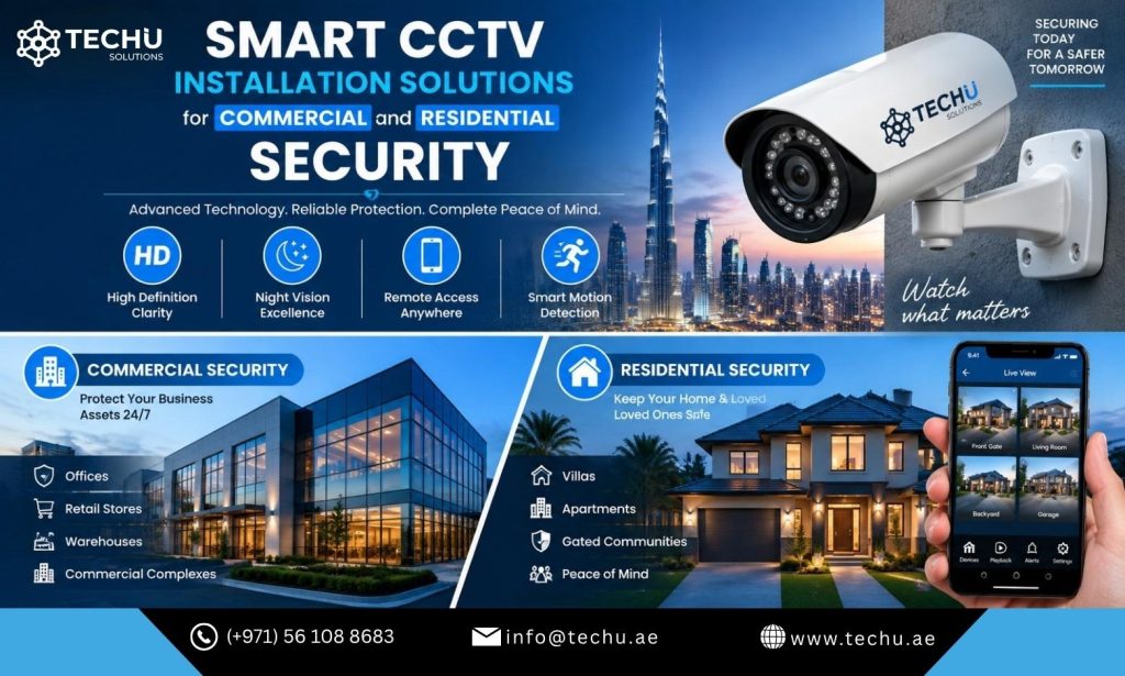 CCTV Installation Solutions for Commercial and Residential