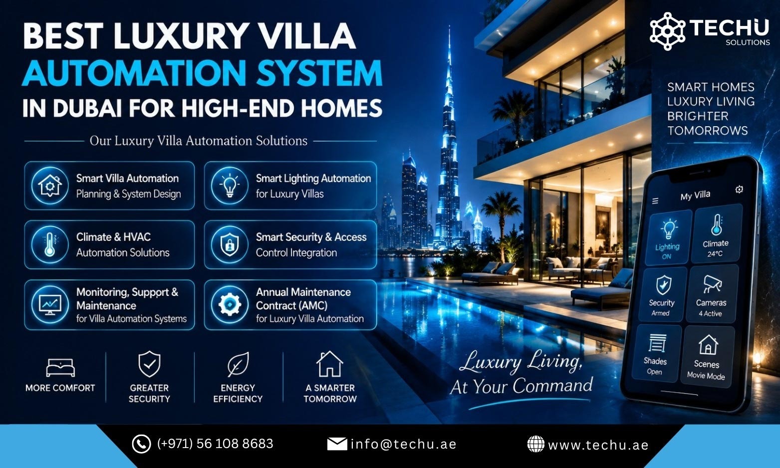 Luxury Villa Automation System in Dubai