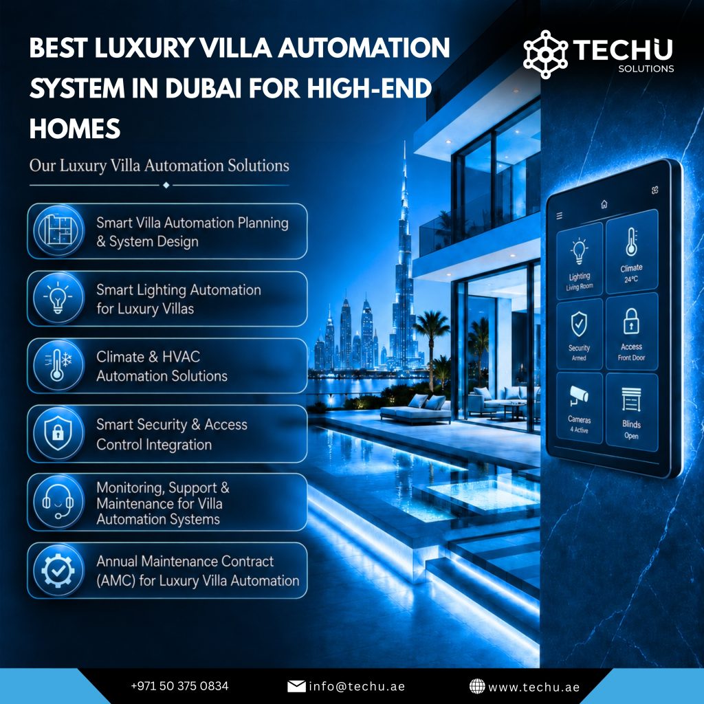 Luxury villa automation
