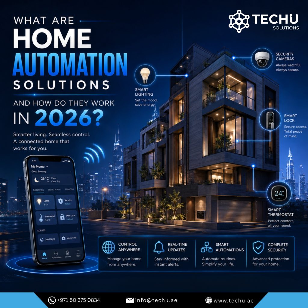 Home Automation Solutions in Dubai