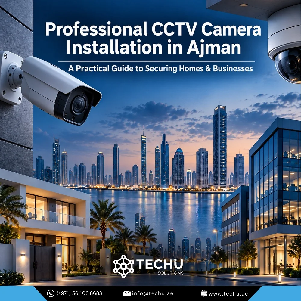 CCTV Camera Installation in Ajman: A Practical Guide to Securing Homes & Businesses