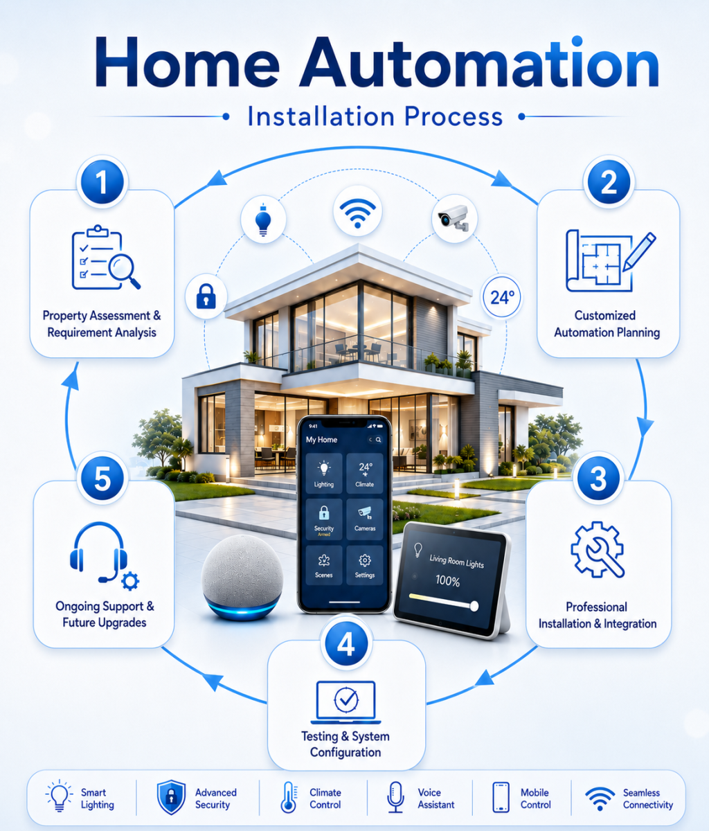 Home Automation Installation Process